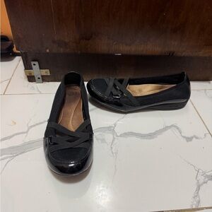Title: Earth Spirit Black Ballet Flats